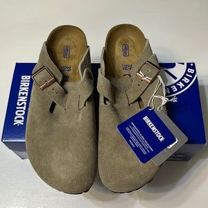 Birkenstock Boston Clog Taupe